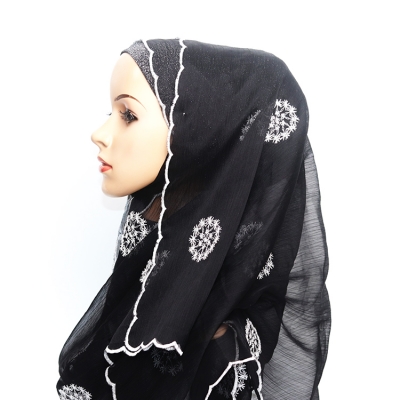 Low price guaranteed quality chiffon muslim islamic lady scarf hijabs